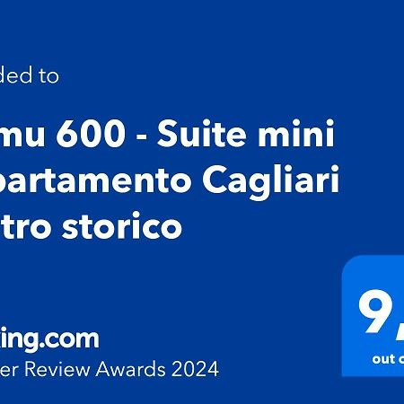 Domu 600 - Suite Mini Appartamento Cagliari Centro Storico Eksteriør bilde