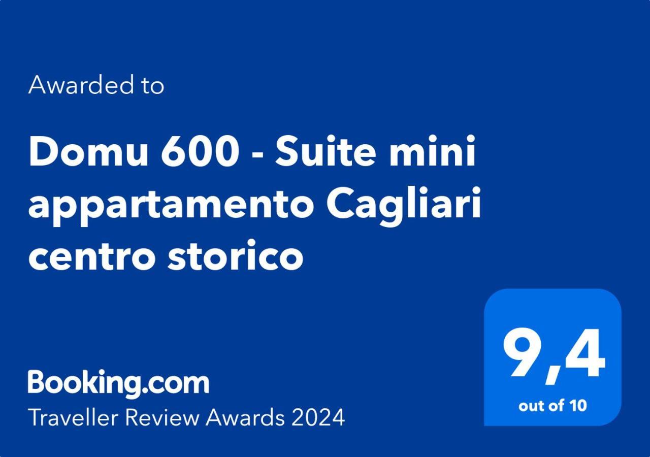 Domu 600 - Suite Mini Appartamento Cagliari Centro Storico Eksteriør bilde
